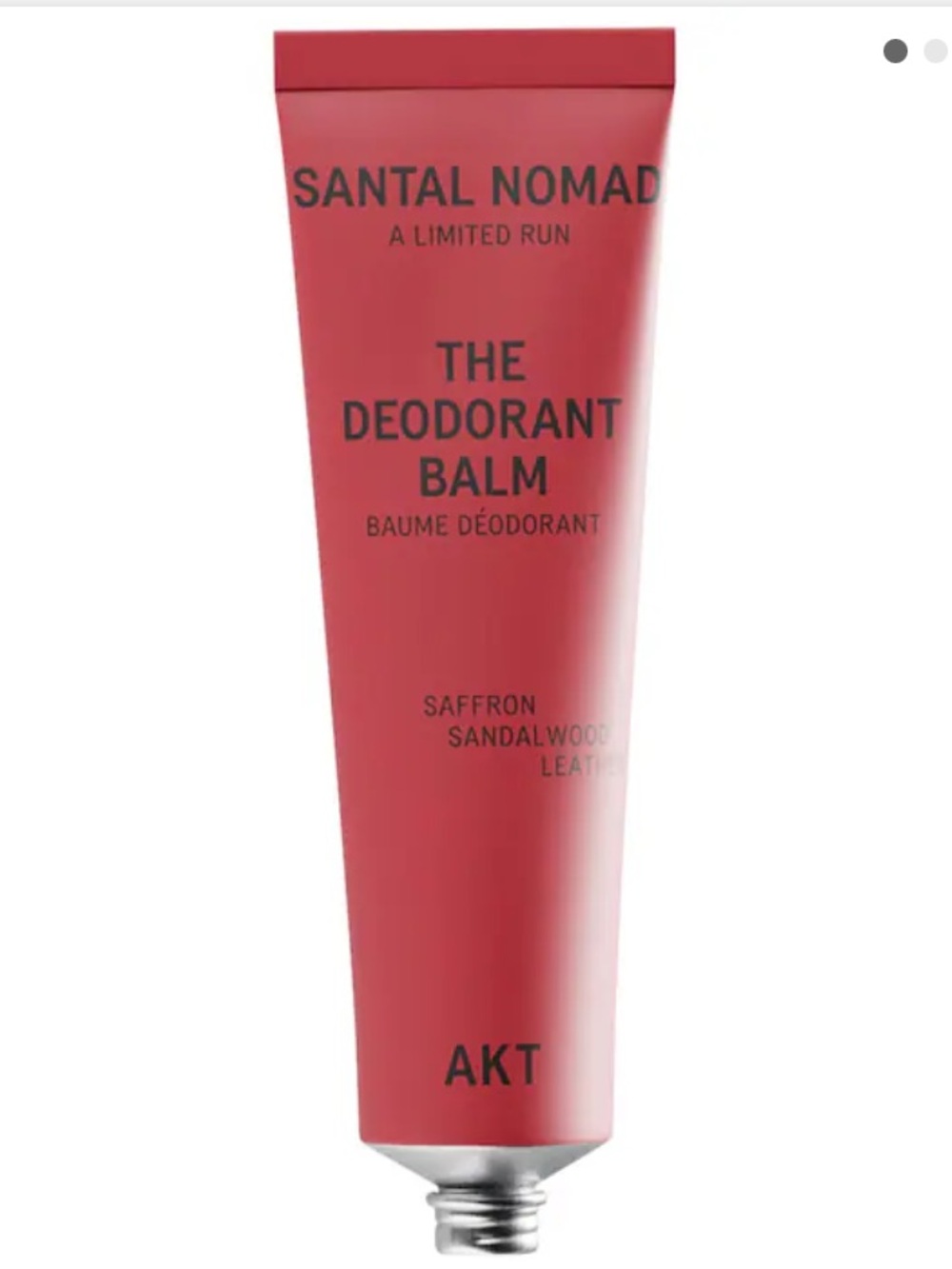 NIB Sephora Santal Nomad Deodorant Balm